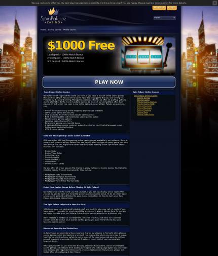 Spin palace casino online